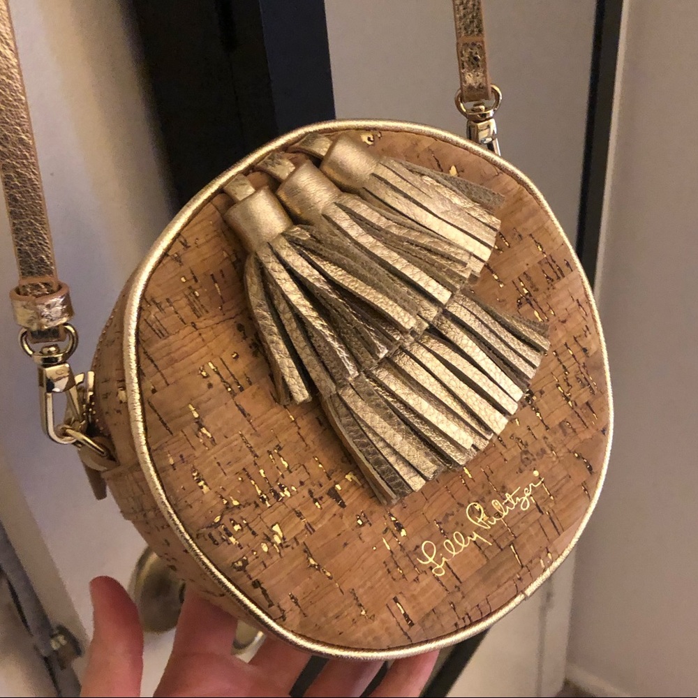Lilly Pulitzer Capri Bag - Cork Crossbody Purse